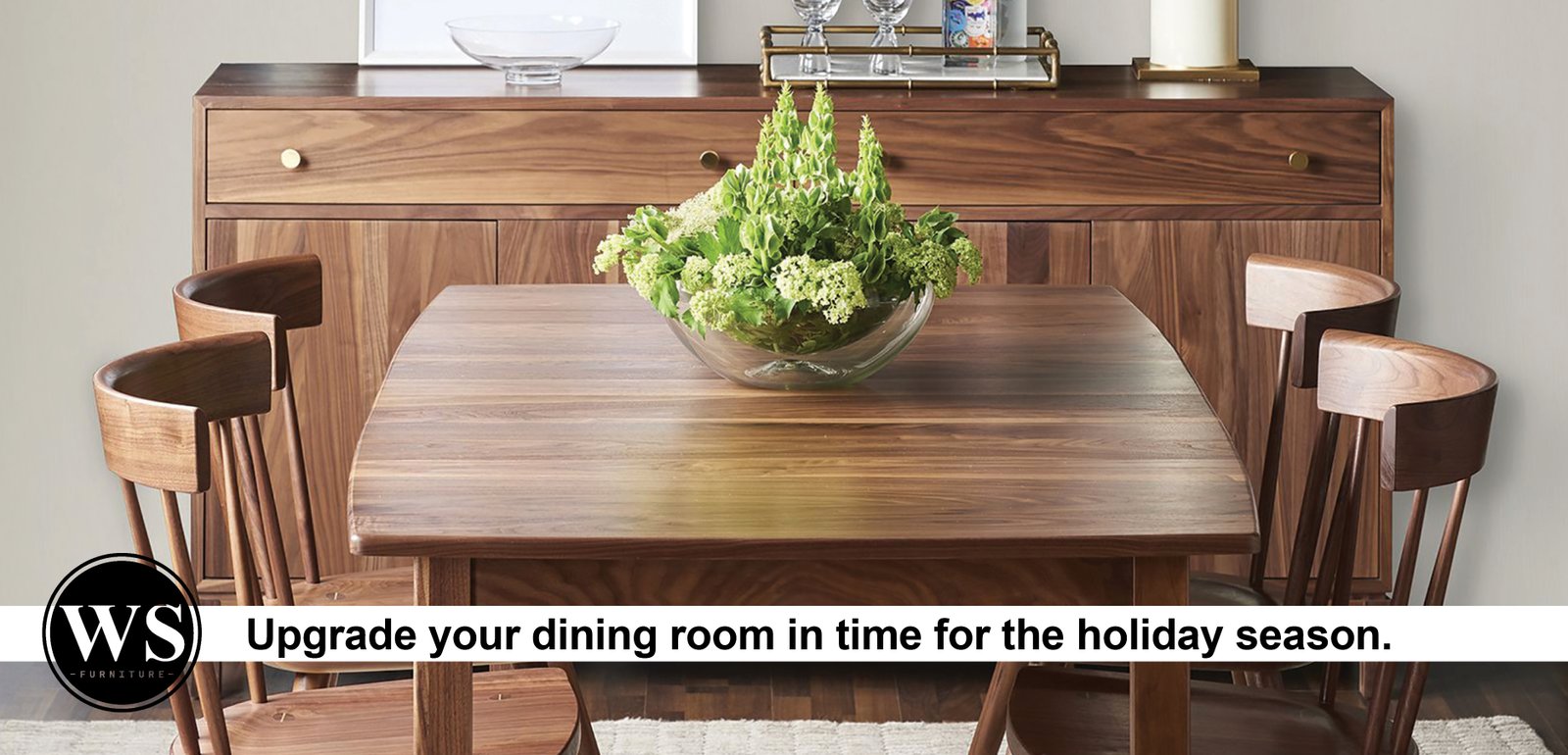 Upgrade your dining room in time for the holiday season